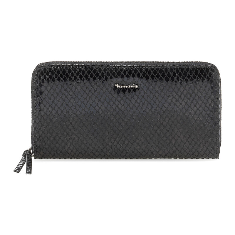 Tamaris Elegantní dámská peněženka Mikka Big Zip around Wallet 7399162-001 Black