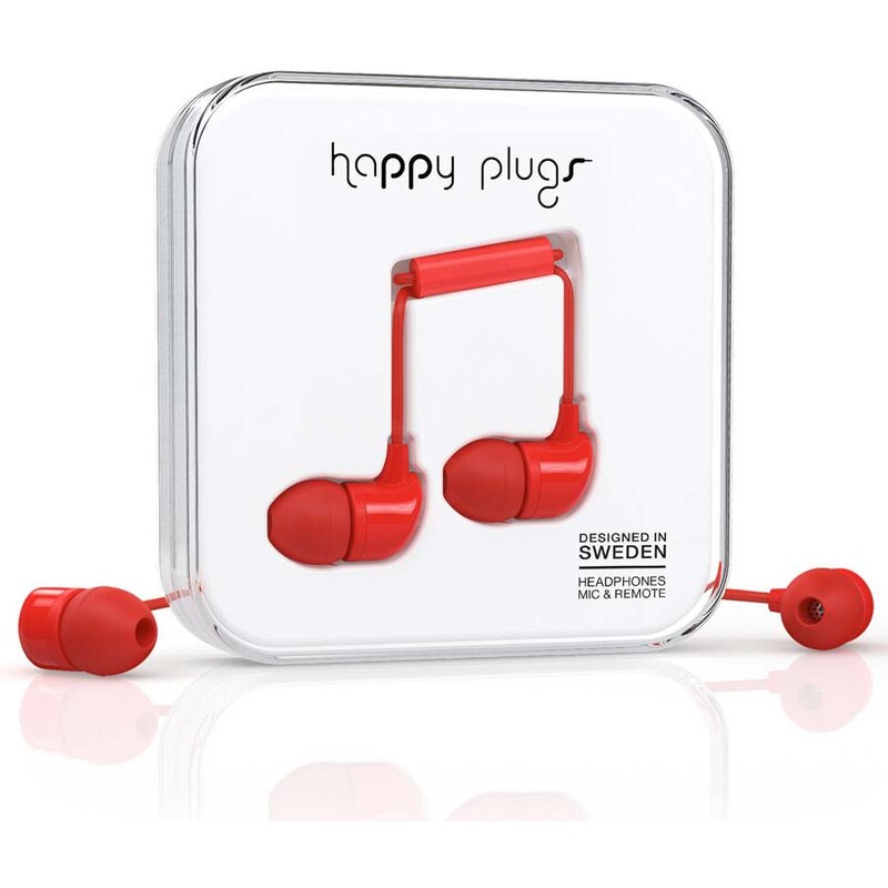 Happy Plugs In-Ear red