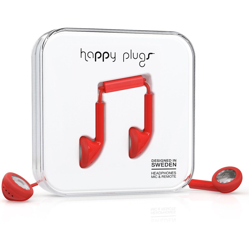 Happy Plugs Earbud red