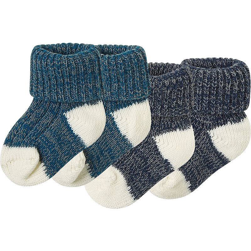 Topolino 2 páry novorozeneckých ponožek