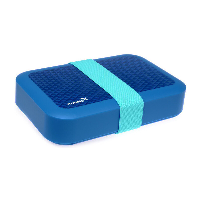 Svačinový box Amuse, modrý