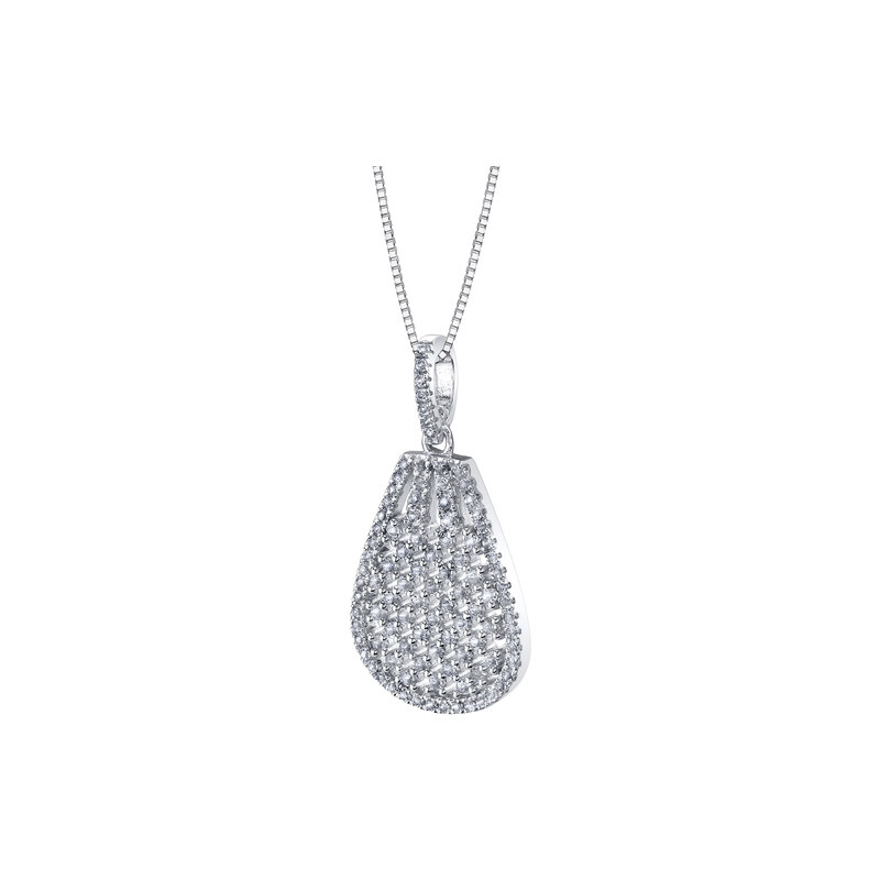 Eppi Pozlacený stříbrný náhrdelník s topazy Laly