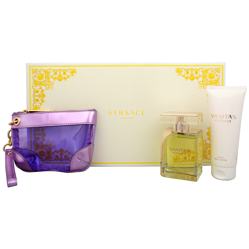 Versace Vanitas - EDT 100 ml + tělové mléko 100 ml + kosmetická taška