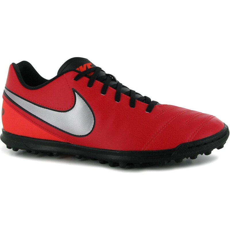 Fotbalové turfy Nike Tiempo Rio III TF Crimson/Blk