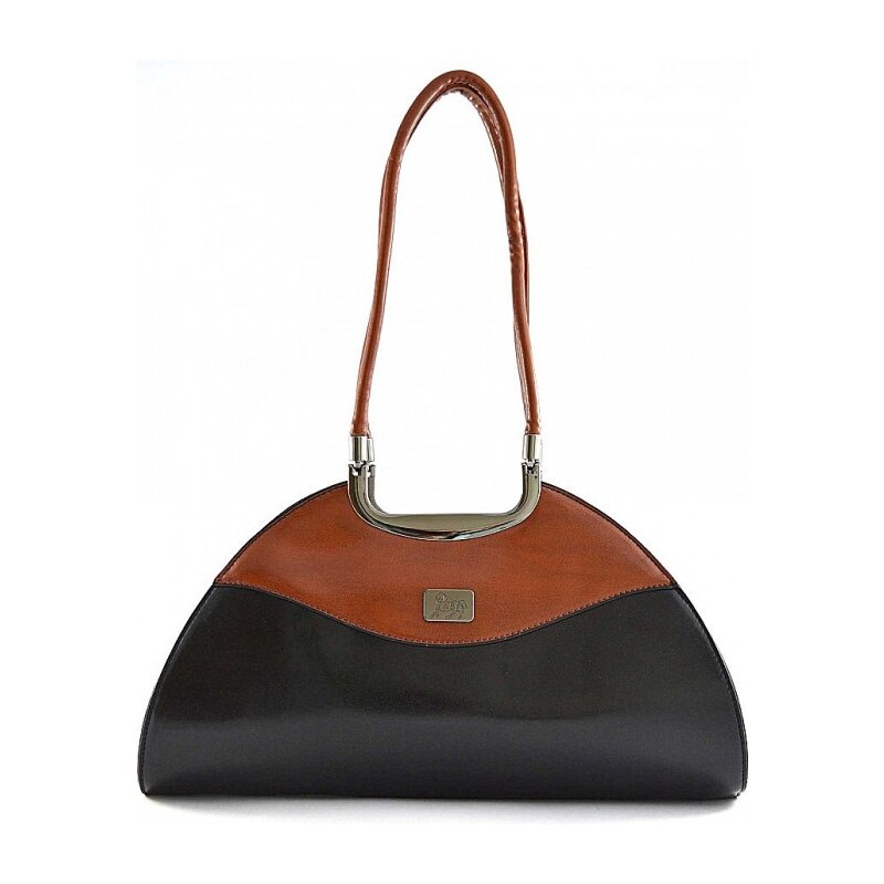 Černá luxusní kabelka na rameno Sofien 3068
