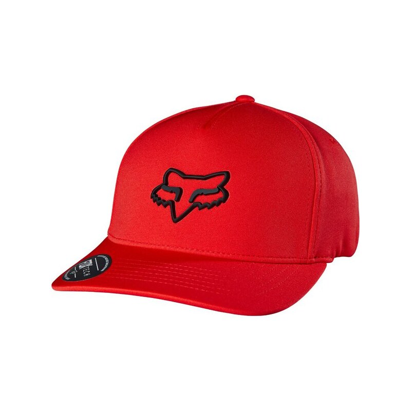 Kšiltovka Fox Lampson flexfit Hat flame Red S/M
