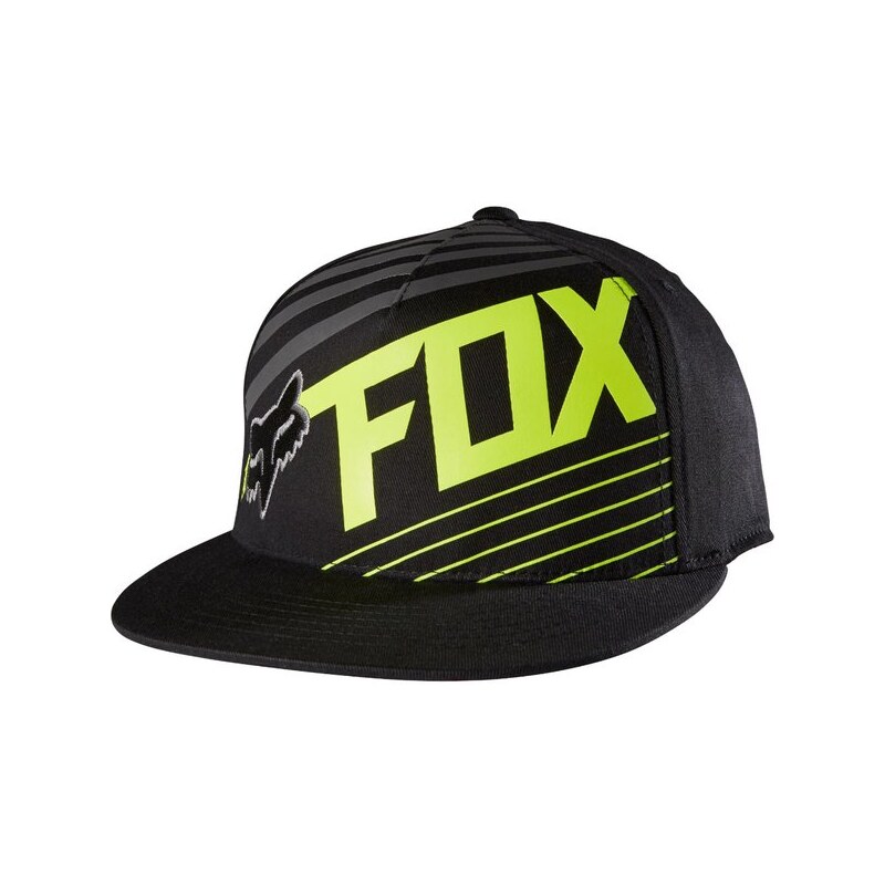 Kšiltovka Fox Solvent 210 fitted Hat graphite S/M