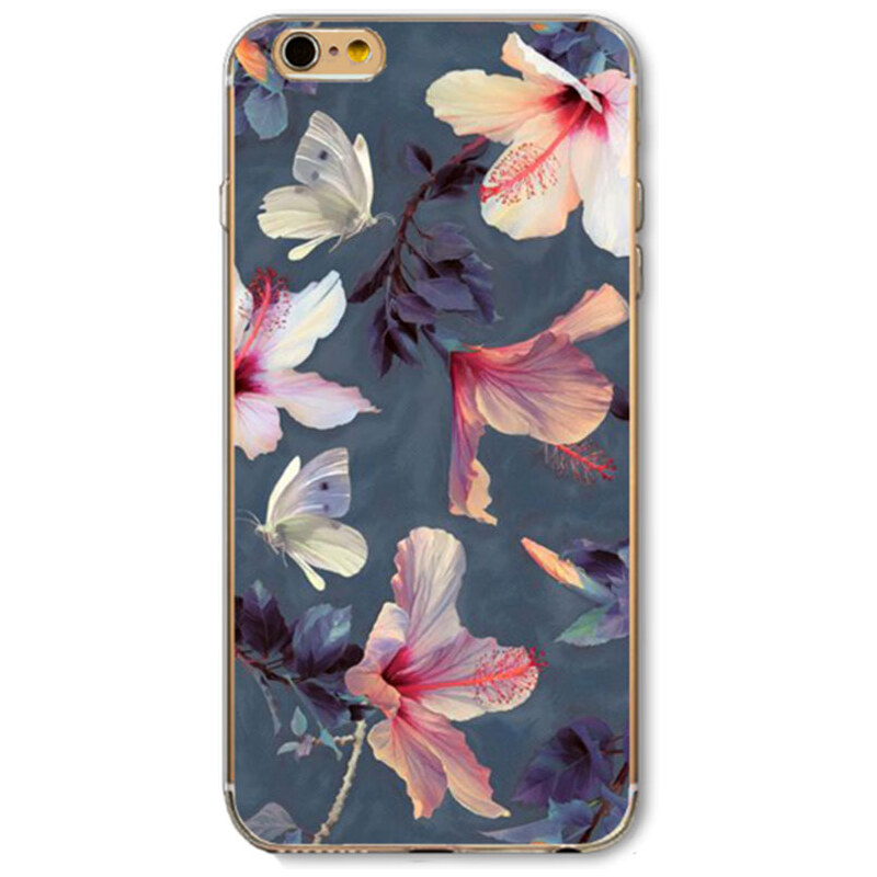 Kryt Flowers pro iPhone 5/5s