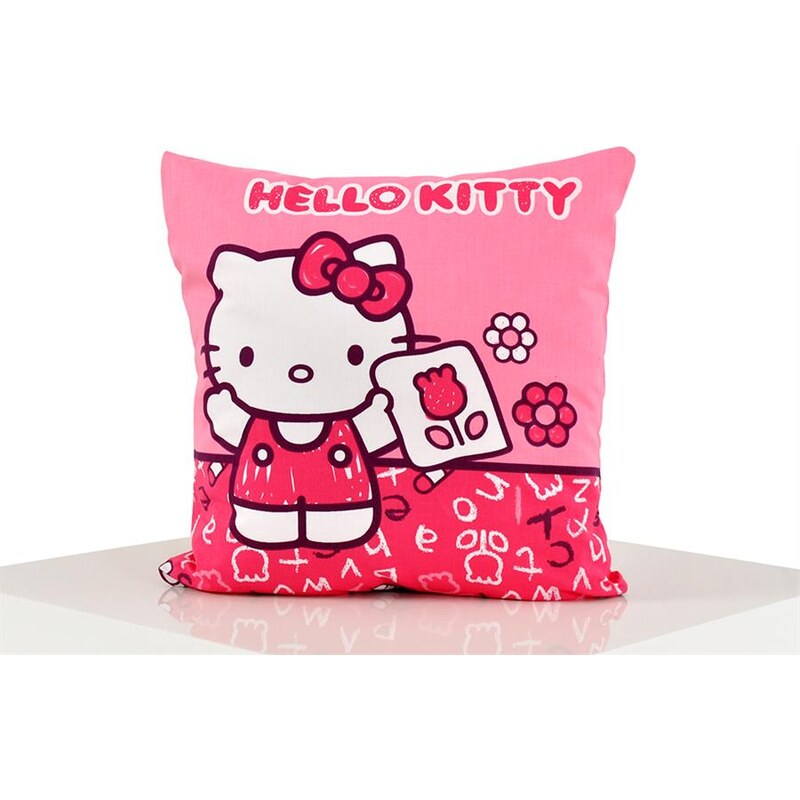 Detexpol Jerry Fabrics Polštář Hello Kitty 40x40