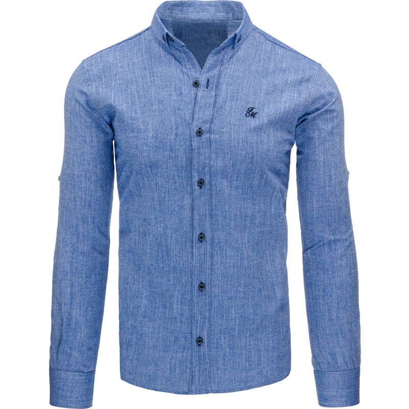 Pánská modrá košile (dx1030)