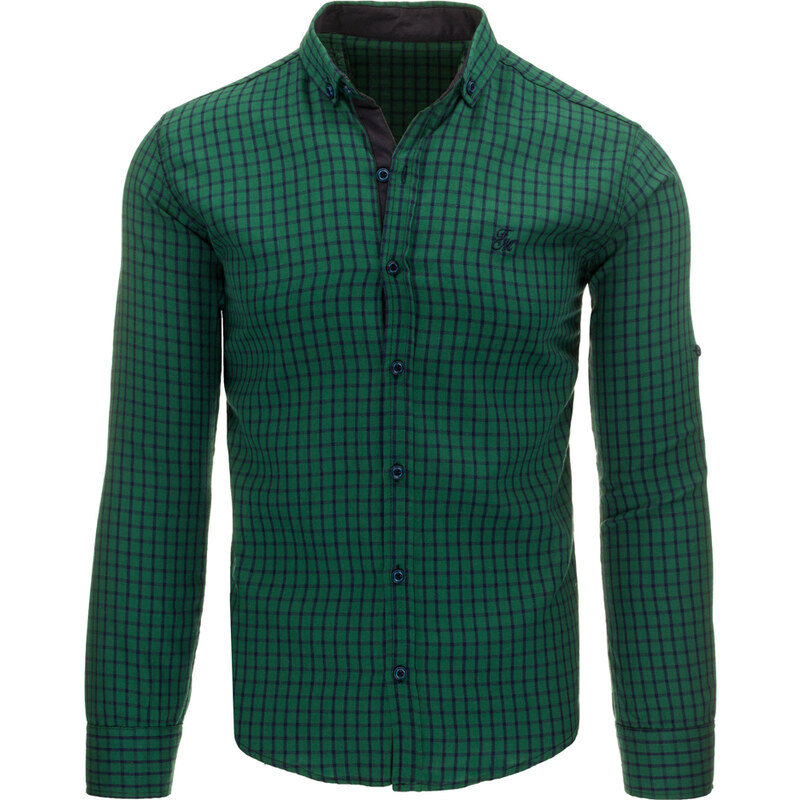 Pánská zelená košile (dx1033)