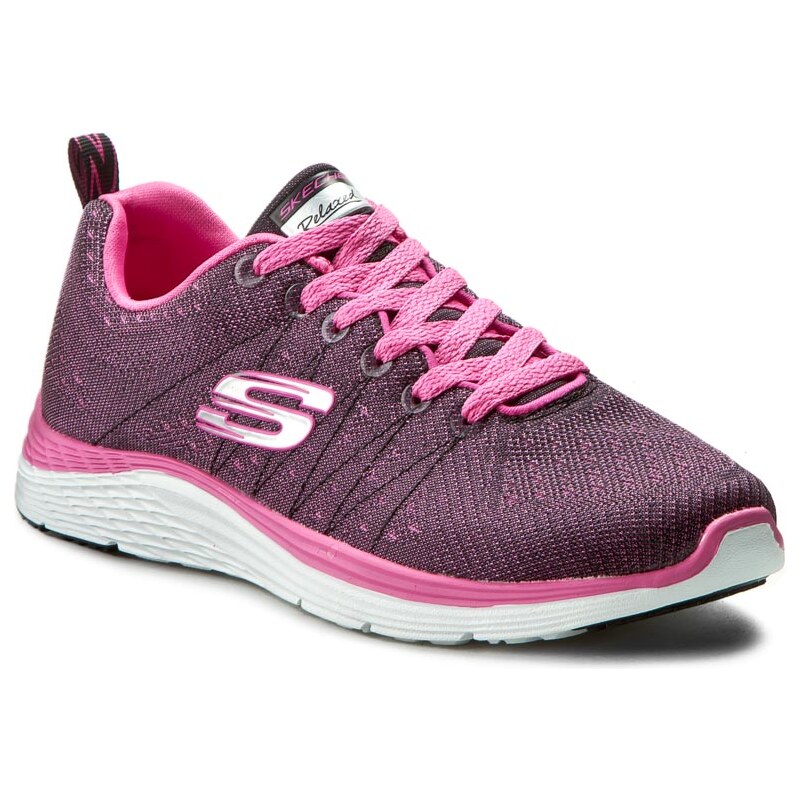 Boty SKECHERS - Space Cadet 12224/BKH Black/Hot Pink