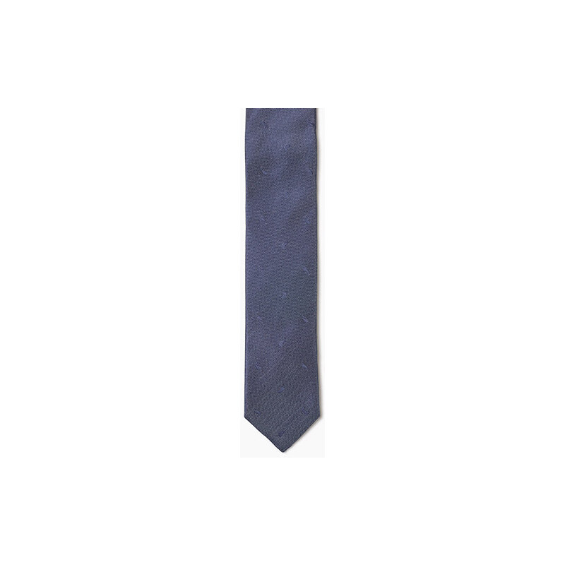 Esprit Hedvábná kravata s vlnou, kašmírový vzor