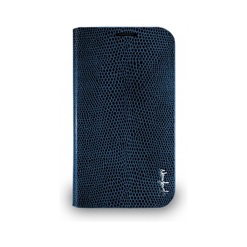 NavJack Vellum Series Folio Case pro Samsung Galaxy S4 - Turquoise blue