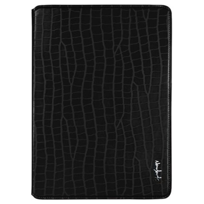 NavJack Croc Series Folio Case pro iPad Air - Chamois Black