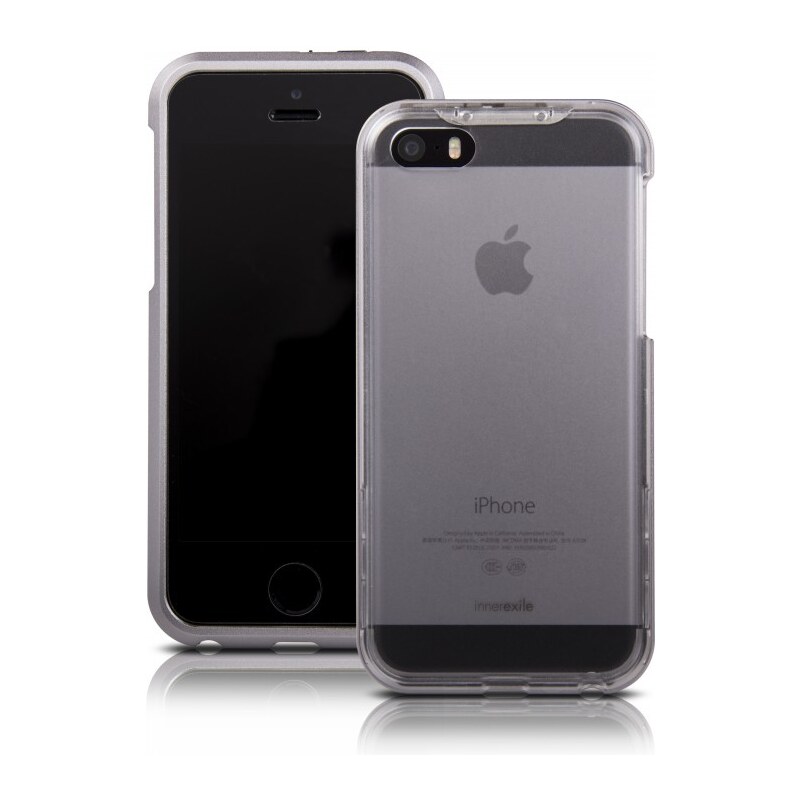 InnerExile Edge pro iPhone 5/5S - stříbrný