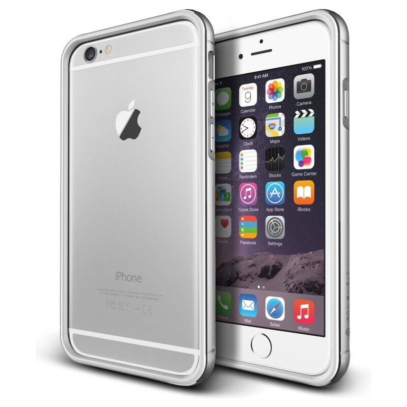 Verus Iron Bumper pro iPhone 6/6S bílý/stříbrný