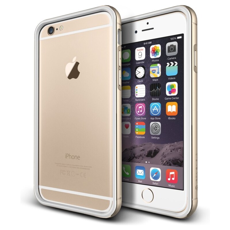 Verus Iron Bumper pro iPhone 6 Plus/6S Plus bílý/zlatý