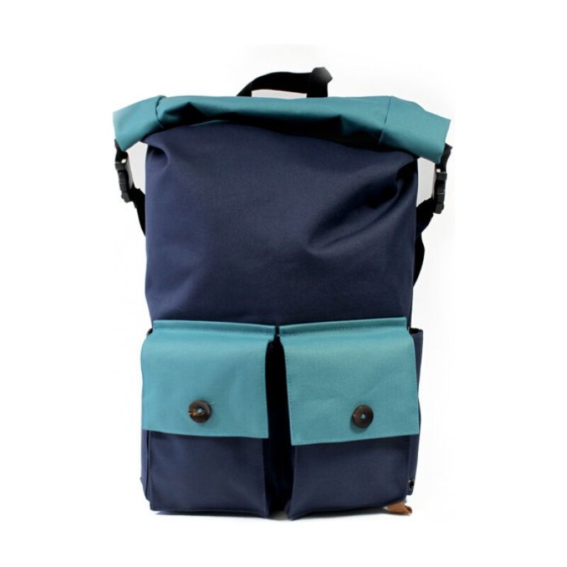 PKG El Camino Rolltop Backpack pro MacBook 13" a 15" - modrý