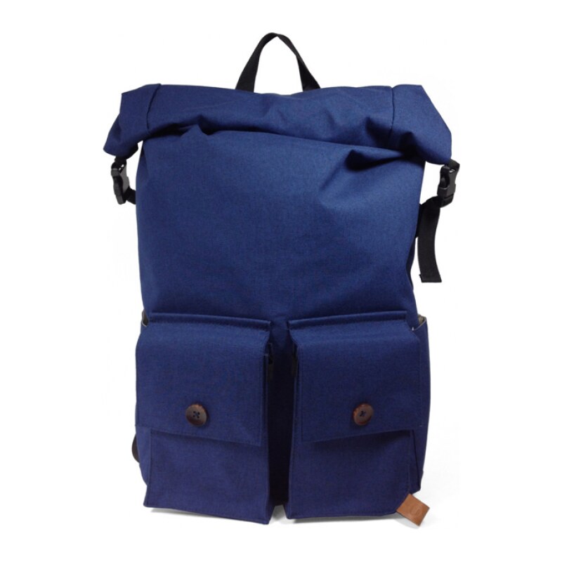PKG DRI Rolltop Backpack - modrý
