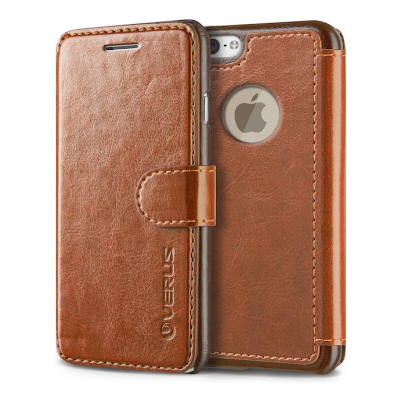 Verus Dandy Layered Leather Case pro iPhone 6/6S hnědý