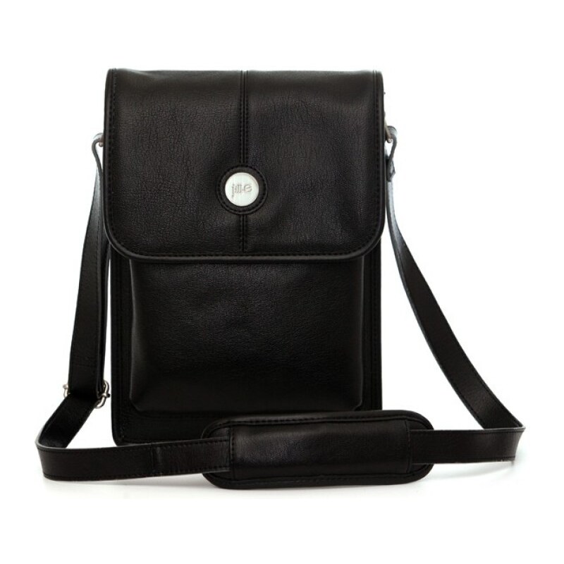 Jill-e Metro Tablet Leather Bag 10” - černá