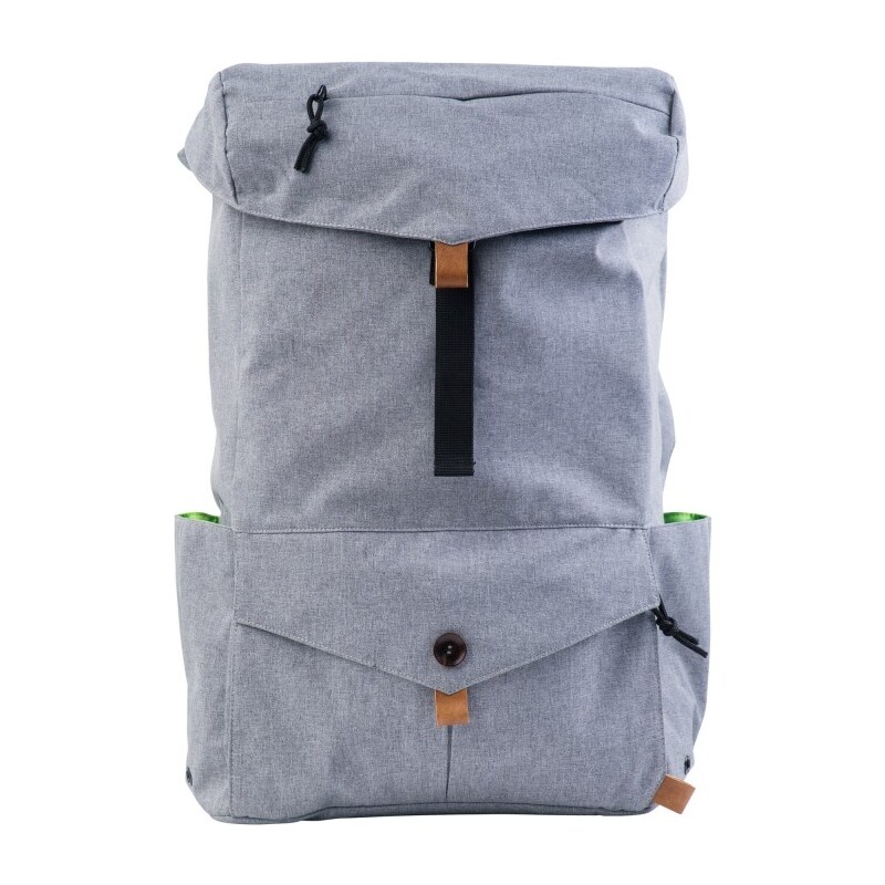 PKG DRI Drawstring Backpack 15" - světle šedý