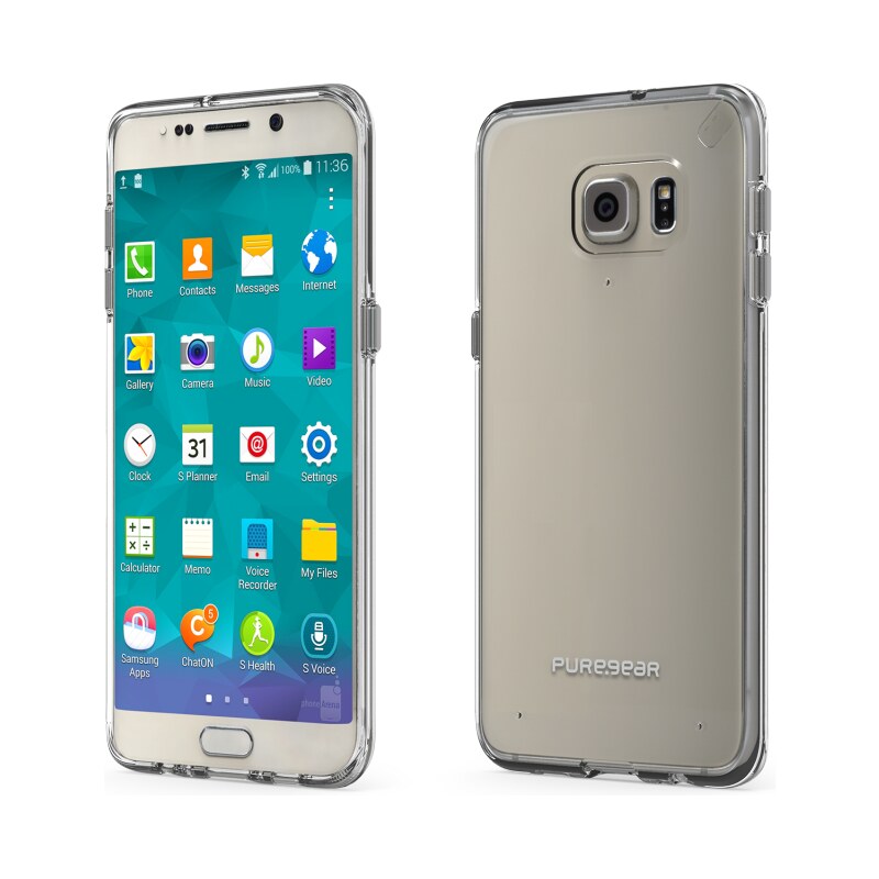 PureGear Slim Shell Case Samsung Galaxy S6 Edge Plus - transparentní