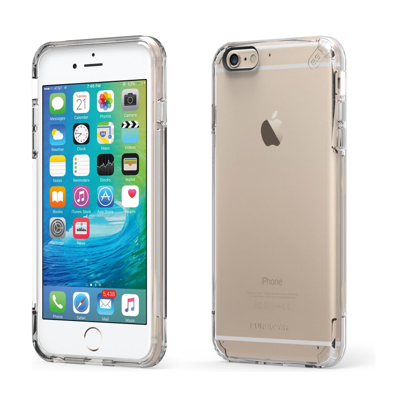 PureGear Slim Shell PRO Case iPhone 6/6S - transparentní