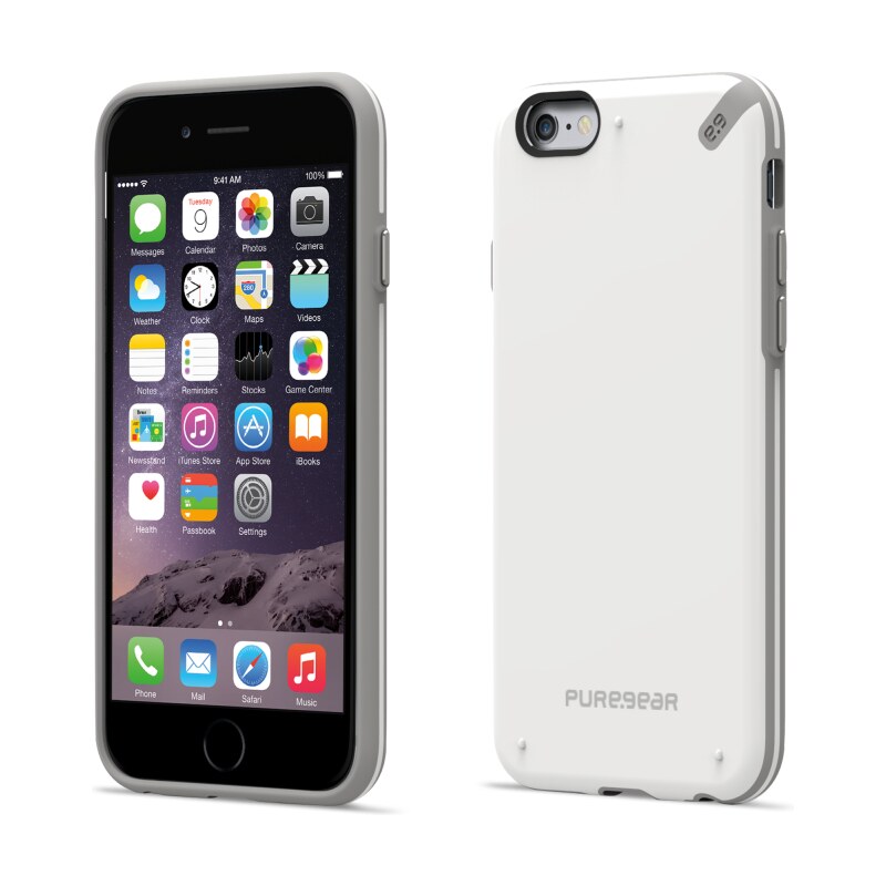 PureGear Slim Shell Case iPhone 6/6S - bílý