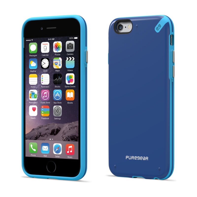PureGear Slim Shell Case iPhone 6/6S - Pacific Blue