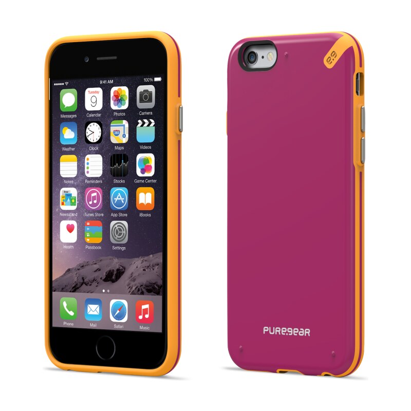 PureGear Slim Shell Case iPhone 6/6S - Sunset Pink
