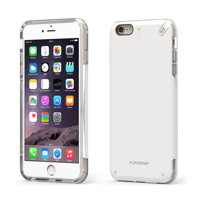 PureGear DualTek Pro Case iPhone 6 Plus/6S Plus - bílý