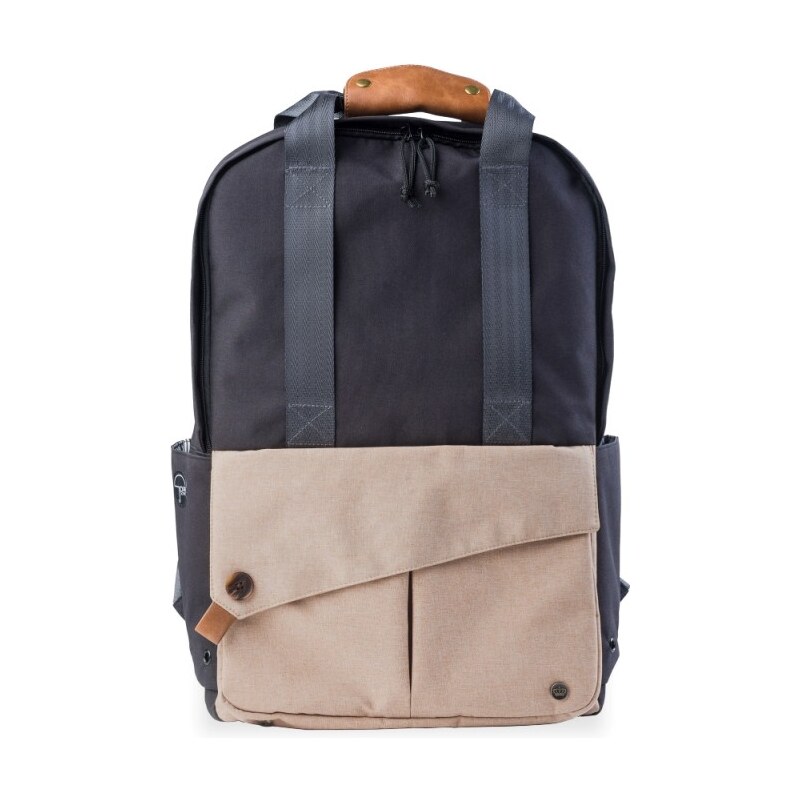 PKG DRI Tote Backpack 15" - černý/béžový