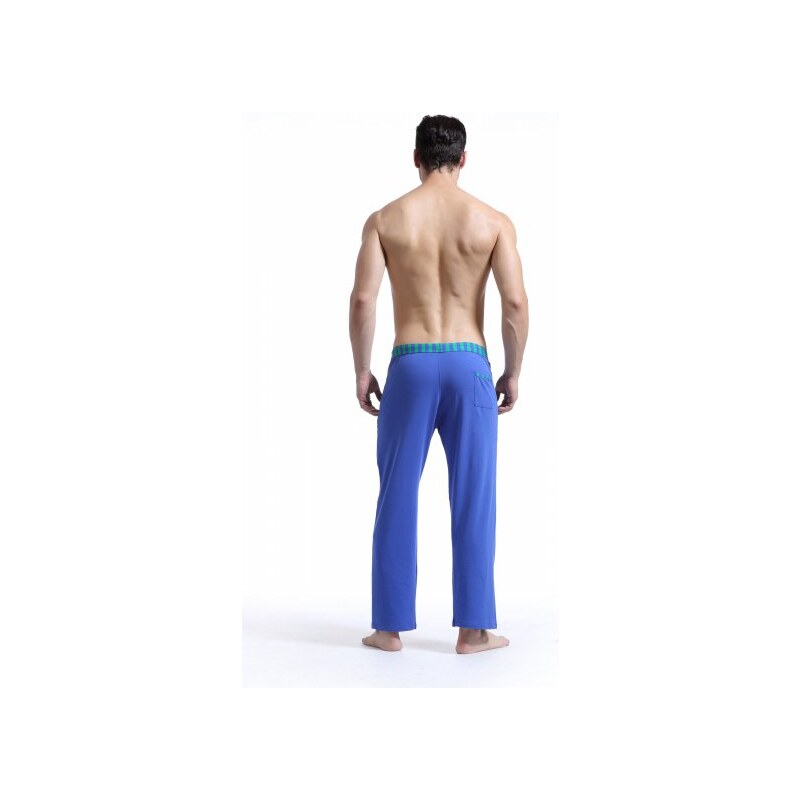 WJ UNDERWEAR WJ Soft Touch Long Training Pants (Blue) M