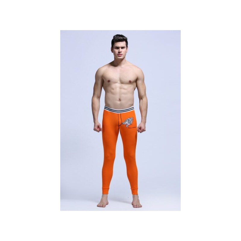 WJ UNDERWEAR Pánské kalhoty (Spodky) WJ Orange Wolf M