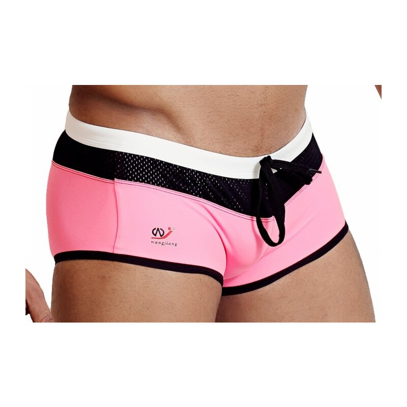 WJ UNDERWEAR Plavky (boxerky) WJ Mesh Pink S