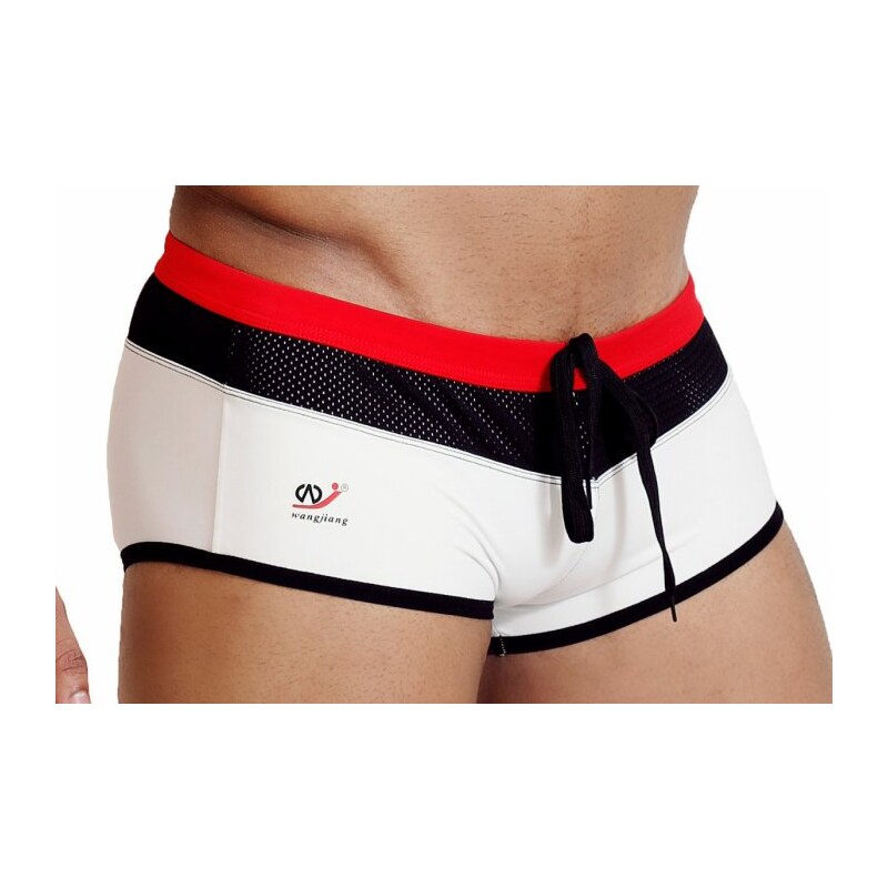 WJ UNDERWEAR Plavky (boxerky) WJ Mesh White S