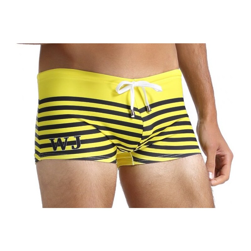 WJ UNDERWEAR Plavky (boxerky) WJ Yellow Marine S