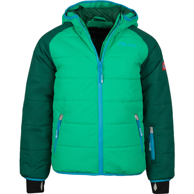 Trollkids Chlapecká zimní bunda Hafjell - zelená