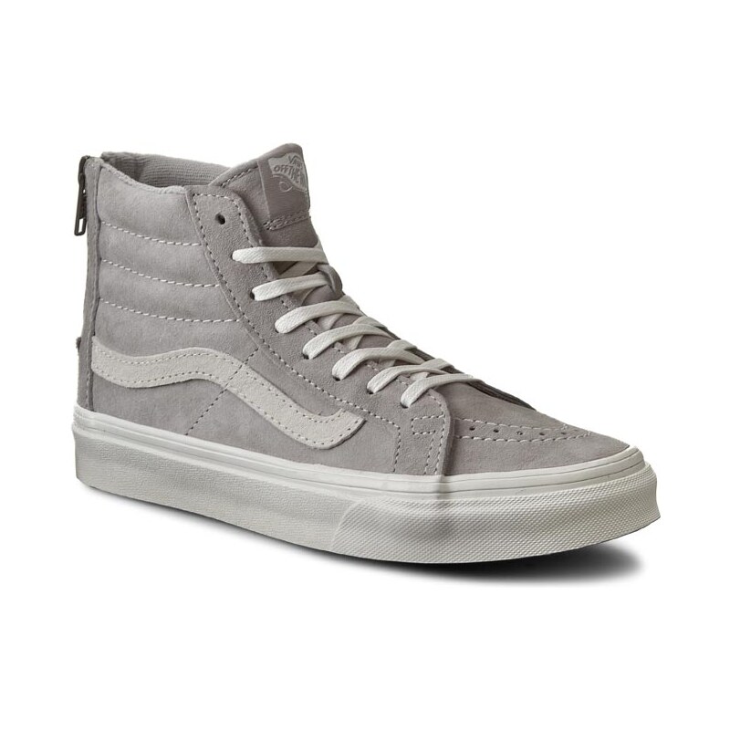 Sneakersy VANS - Sk8-Hi Slim Zip VN000XH8JV9 (Scothgard) Cool Grey/Bl