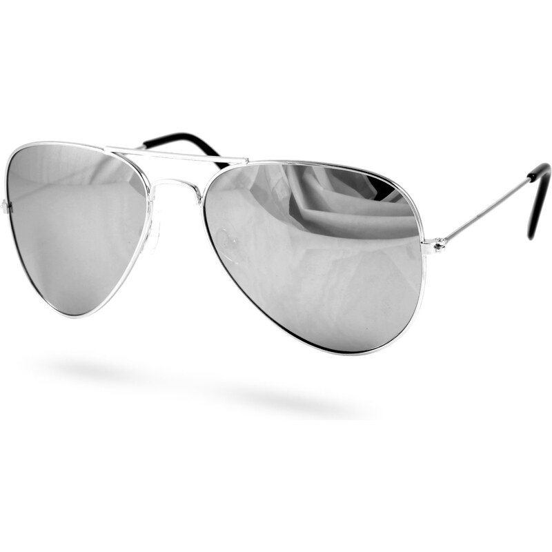 EverShade Stříbrné sluneční brýle Aviator P6-9-5322