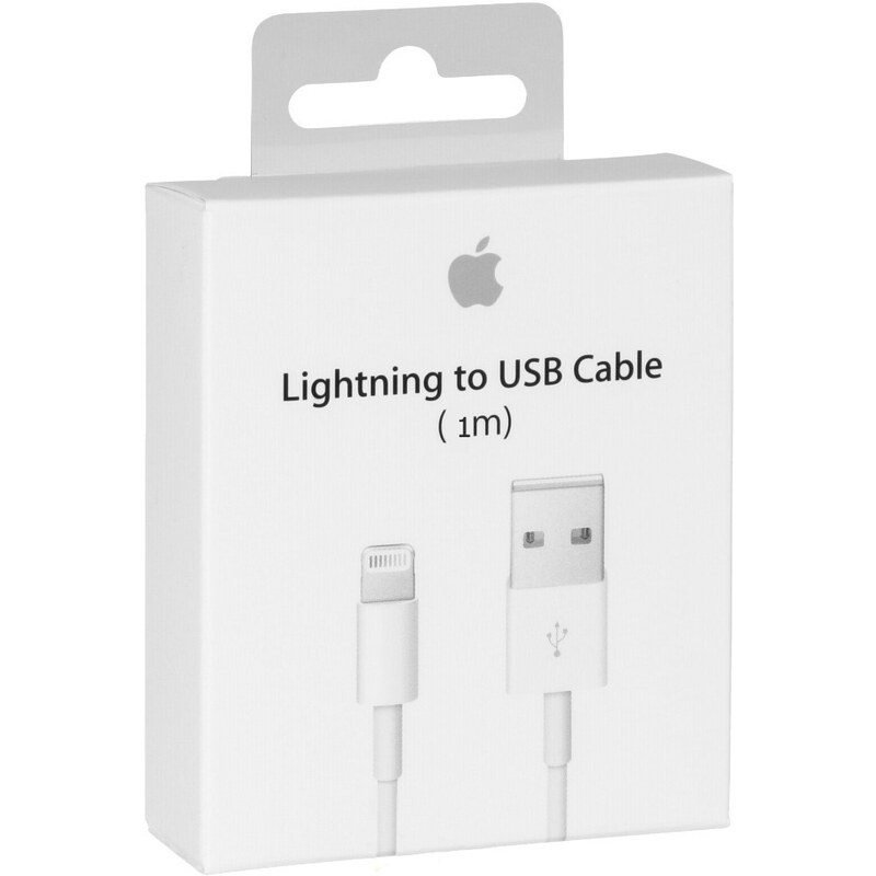 Originální kabel Apple Lightning 100cm pro iPhone a iPad - md818zm/a