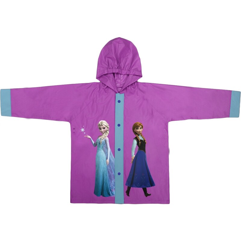 Disney Brand Dívčí kabátek do deště Frozen - fialový
