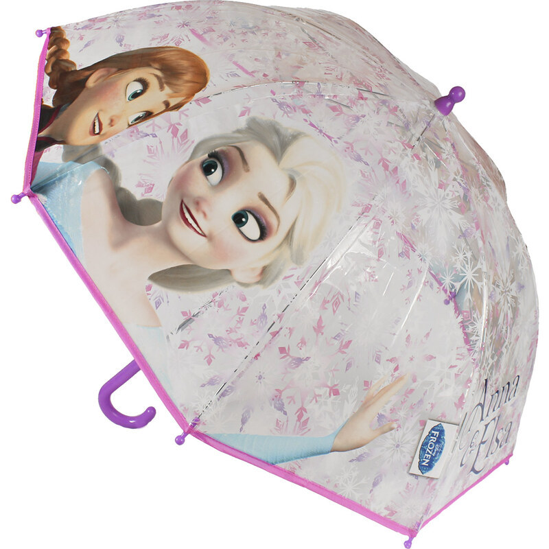 Disney Brand Dětský deštník Frozen - světle růžový