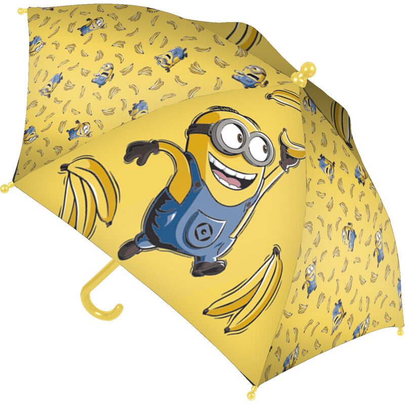 Disney Brand Dětský deštník Mimoni - žlutý