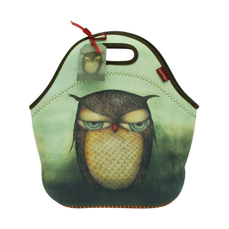 Santoro neoprenová kabelka Grumpy Owl