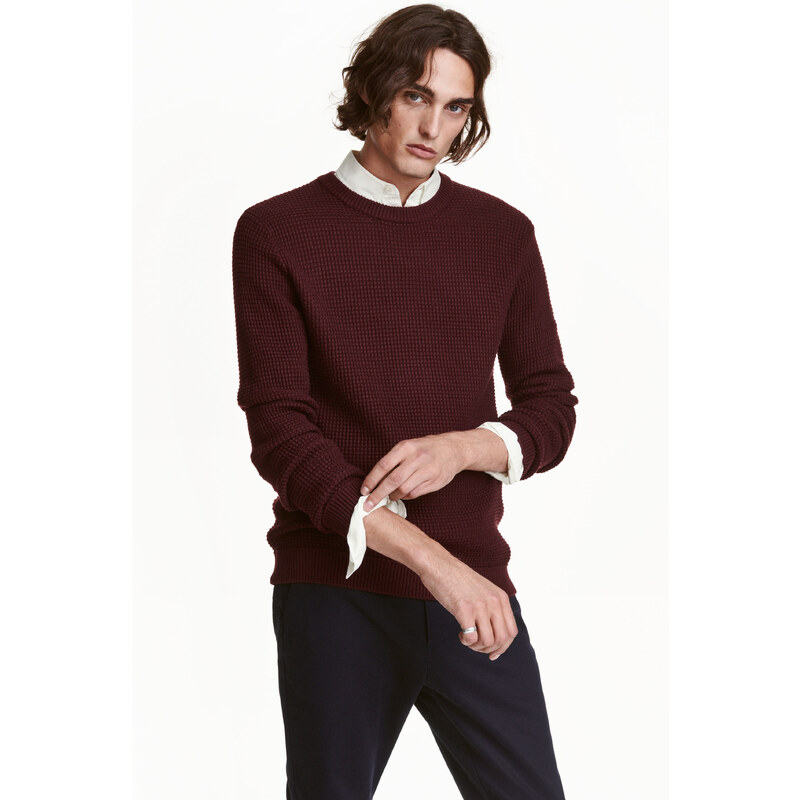 H&M Pletený svetr s texturou