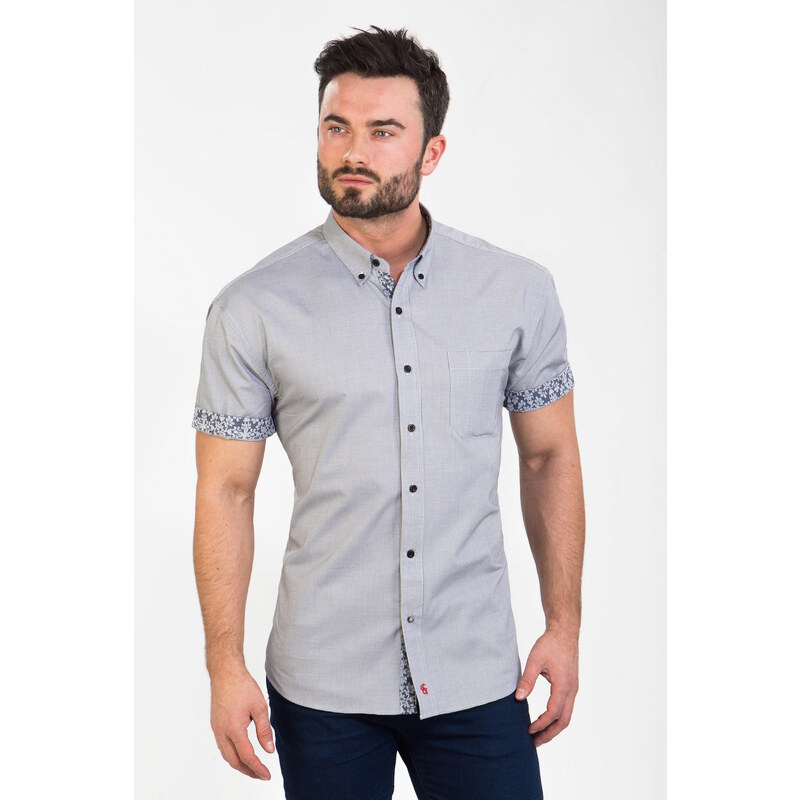 GEAR Pánská košile Regular fit CECELICO - grey