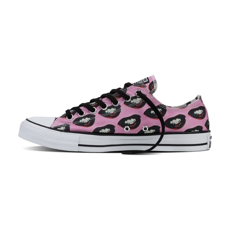 Sneakers - tenisky Converse Chuck Taylor All Star White/Black/Multi Pink